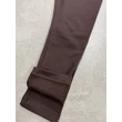 Bolyhos futter barna legging