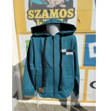 Fiú cipzáras kapucnis felső just hype