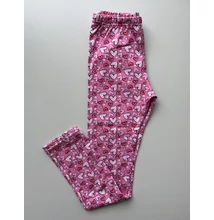 Lány leggings rózsaszín szíves