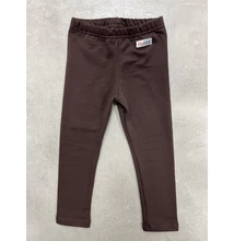 Bolyhos futter barna legging