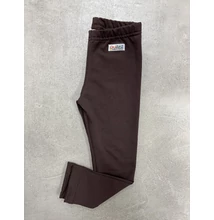 Bolyhos futter barna legging