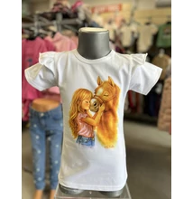 Lovas lány póló