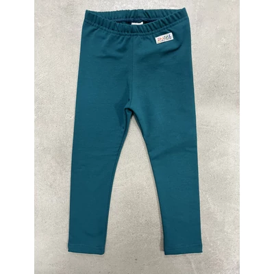 Bolyhos futter petrolzöld legging