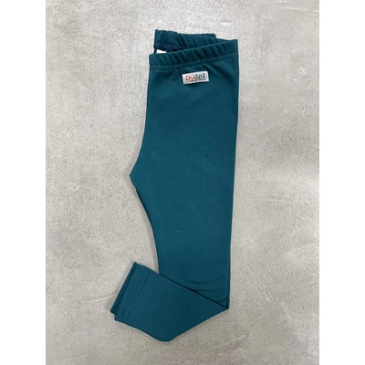 Bolyhos futter petrolzöld legging