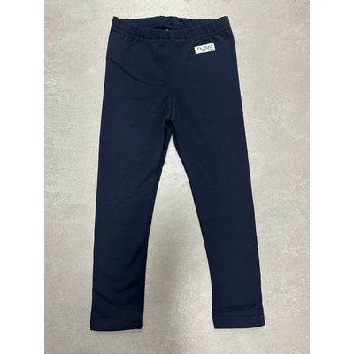 Bolyhos futter sötétkék legging
