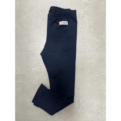 Bolyhos futter sötétkék legging